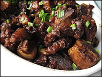 Sweet and Sour Glazed Spare Ribs